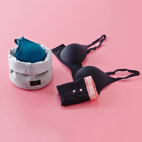 Waterproof Multifunctional Cylinder Cosmetic Travel Organizer Bag (Gray) - Picture 5 of 7